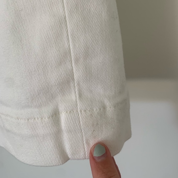 Everlane The Straight Leg Crop White Pants Size 4 - Picture 7 of 8